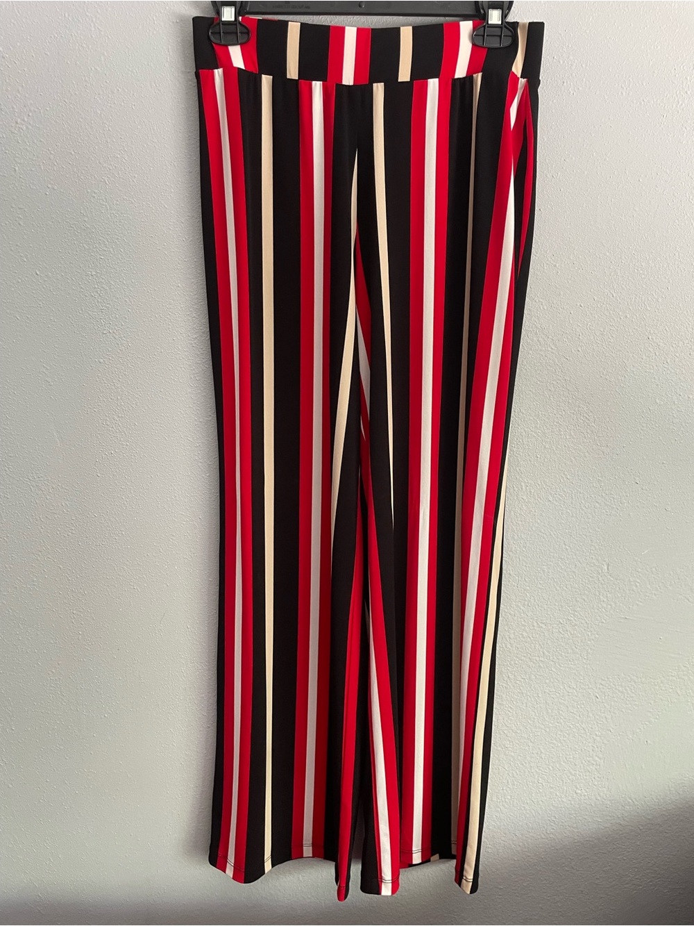 Alfani Striped Pull-On Wide Leg Pants PM EUC - Picture 2 of 5